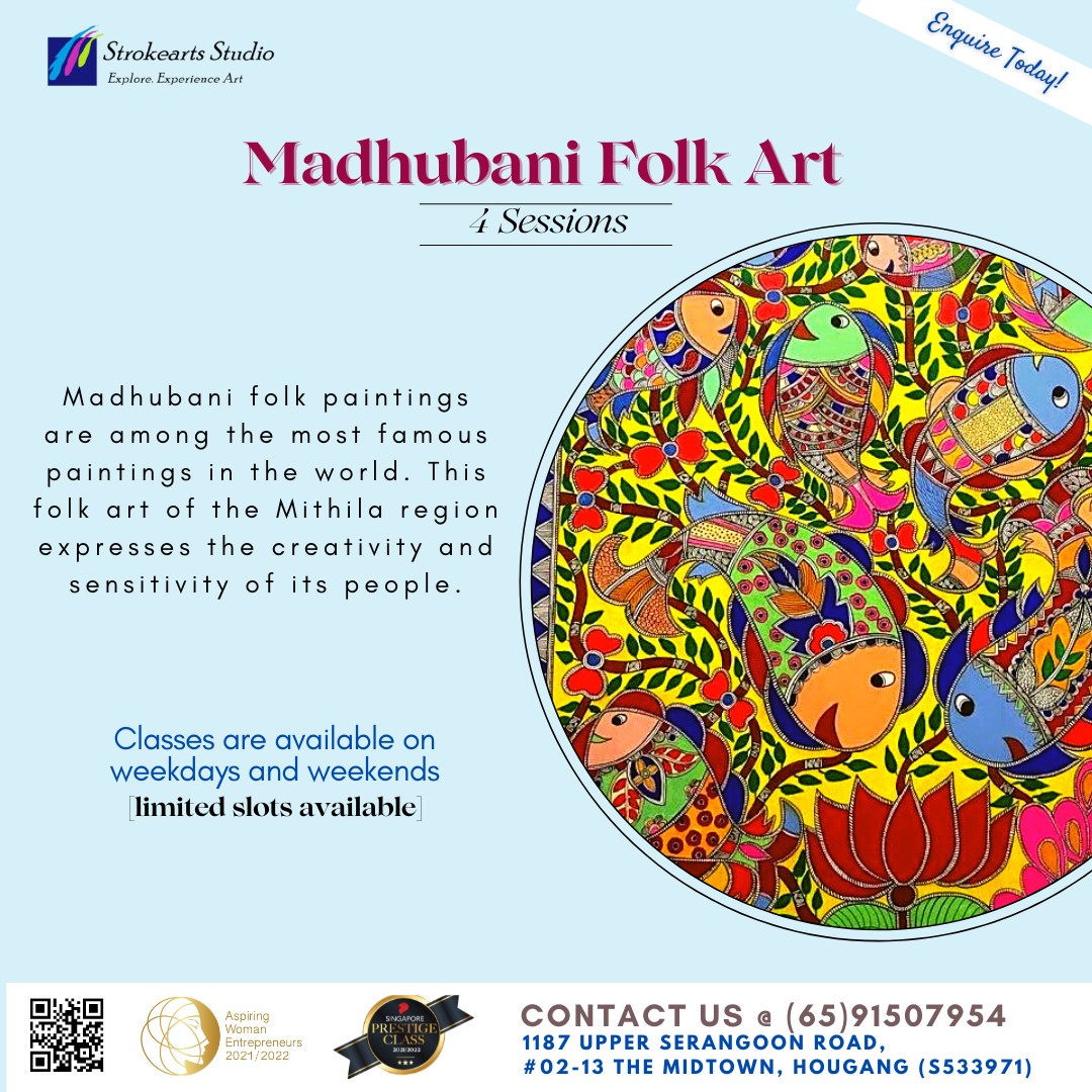 Madhubani Folk Art Workshop Feb2022